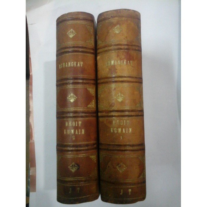 COURS  ELEMENTAIRE  DE  DROIT  ROMAIN (2  volumes) -   M. Charles  DEMANGEAT